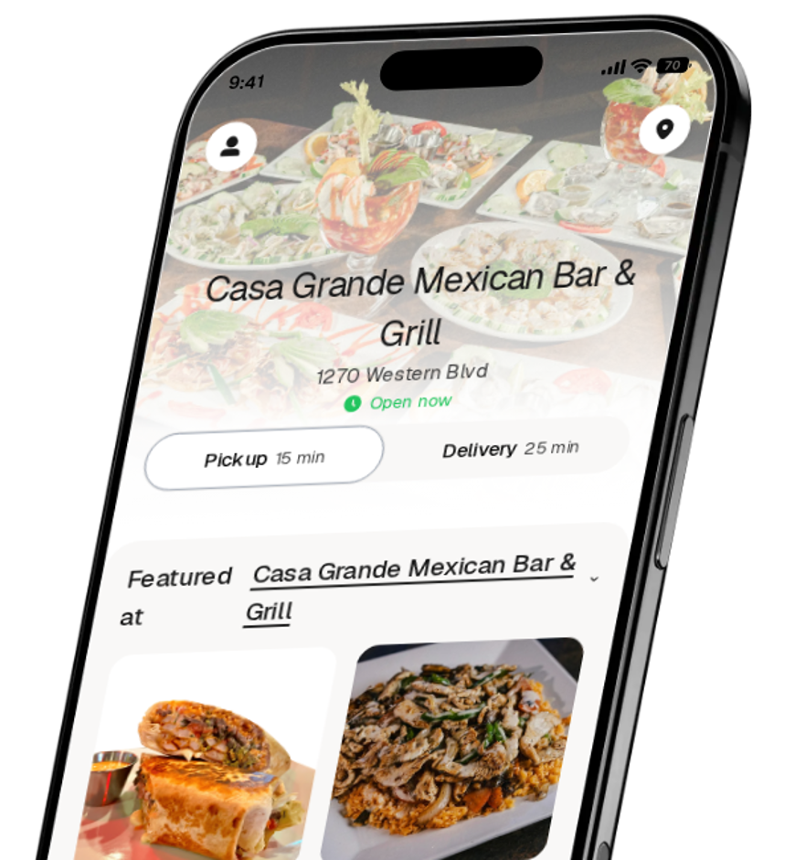 Casa Grande Mexican Bar & Grill app preview