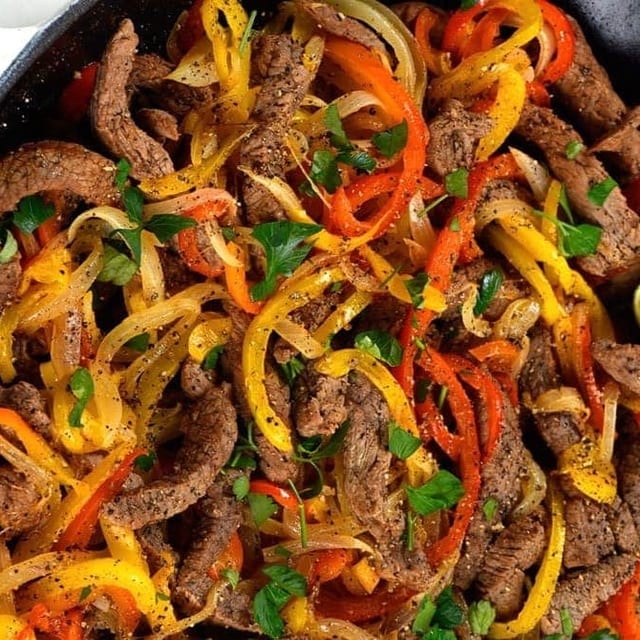 Steak Fajitas.