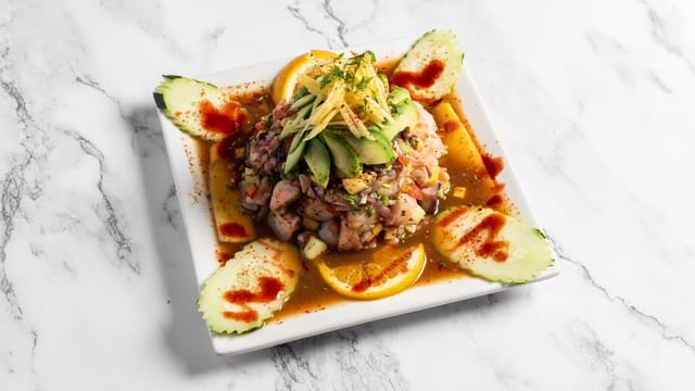 Ceviche Caribeño.