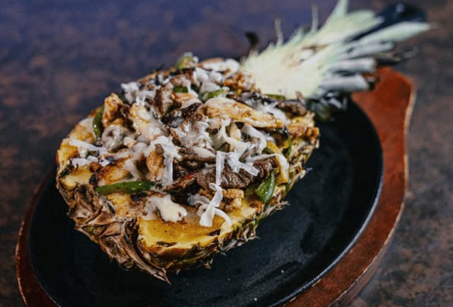 Fajitas Piña-Loca.