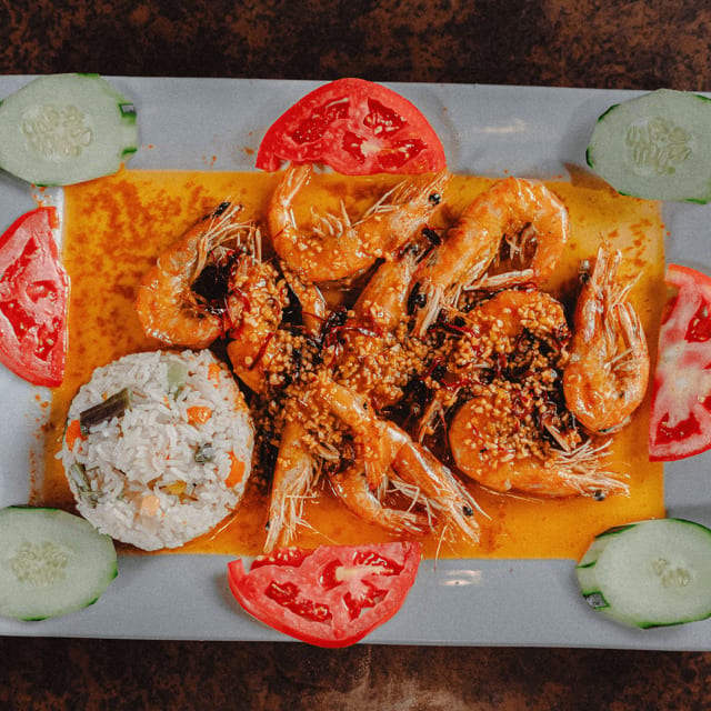 Camarones Cucaracha.